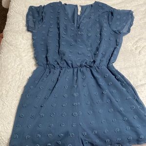 Blue Romper